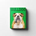 Bulldog book cover in emerald green linen — REMUS Collection coffee table book